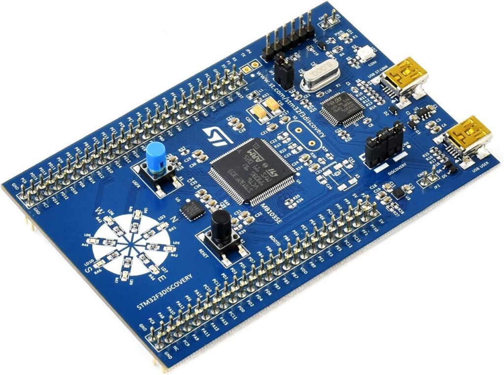 STM Discovery Kit STM32F3 STM32F303VC With Programming Cable