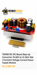 1500W DC-DC Boost Step-Up Converter 10-60V to 12-90V 30A