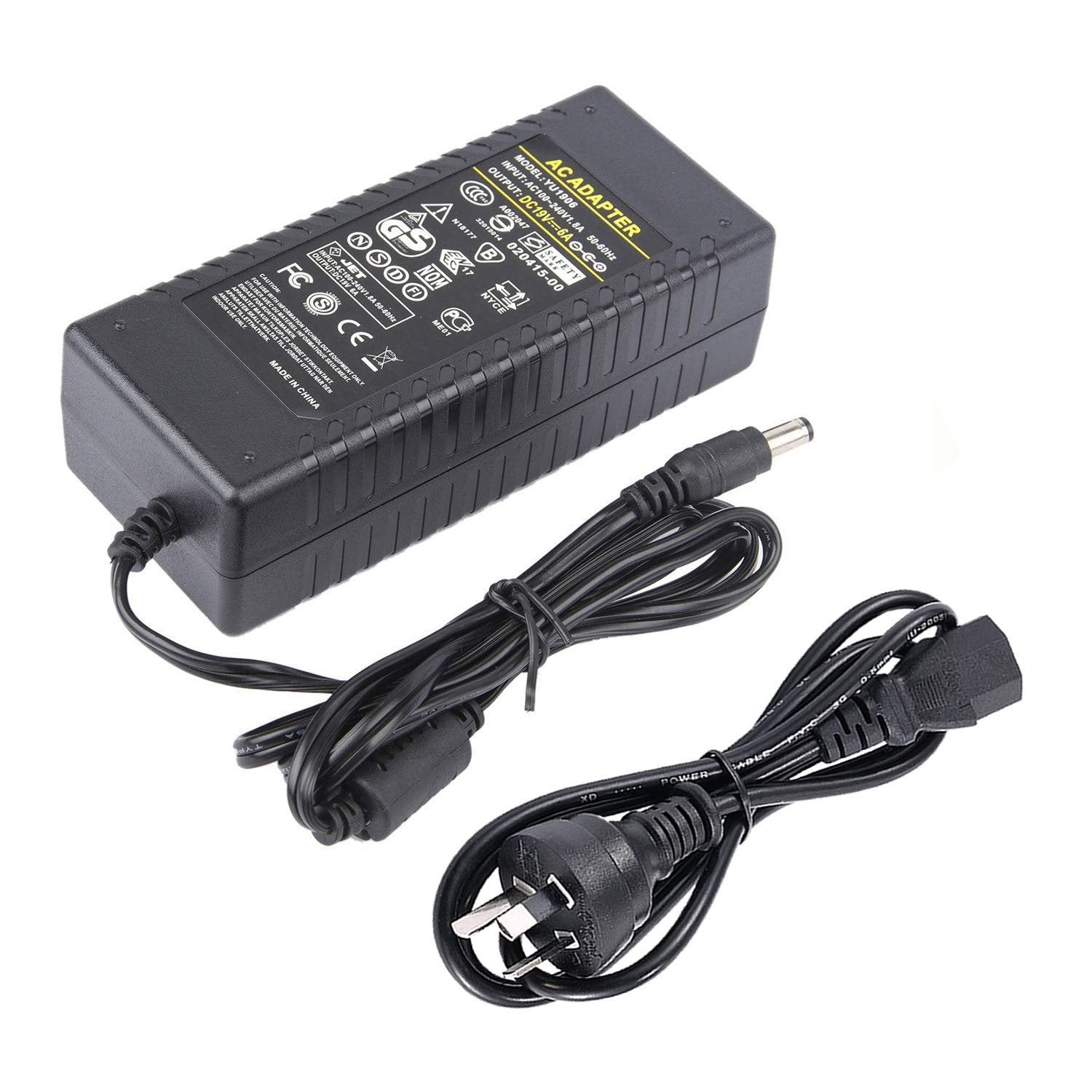 19V 6A AC/DC Power Supply Adapter