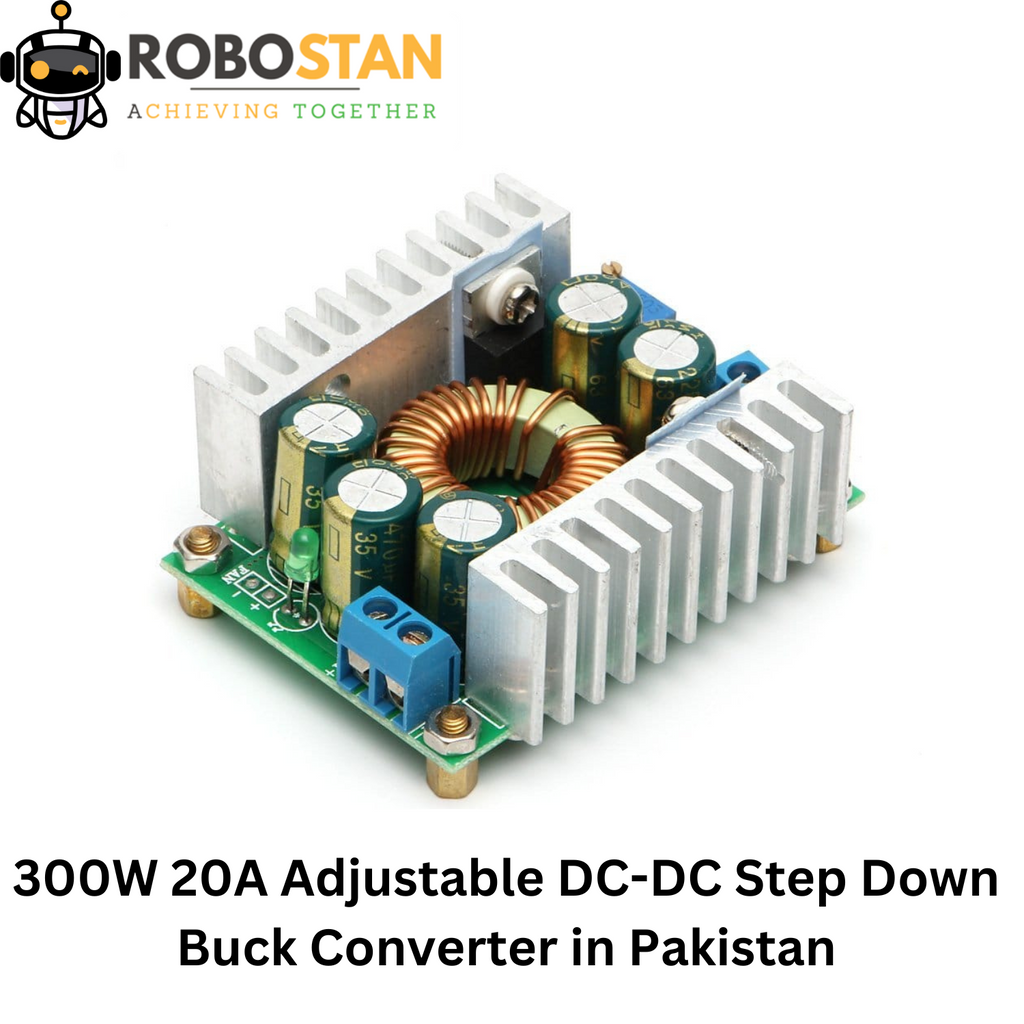 300W 20A Adjustable DC-DC Step Down Buck Converter in Pakistan