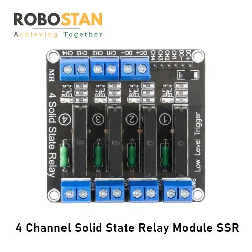 Buy 4 Channel Solid State Relay Module SSR Online in Pakistan | Robostan.pk