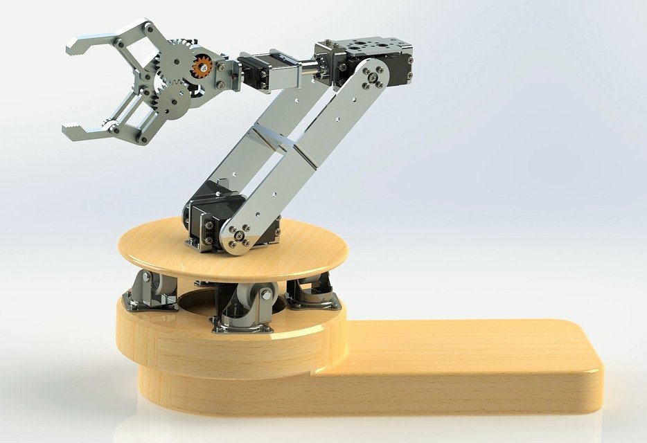 4 DOF Robotic Arm - Degrees Of Freedom