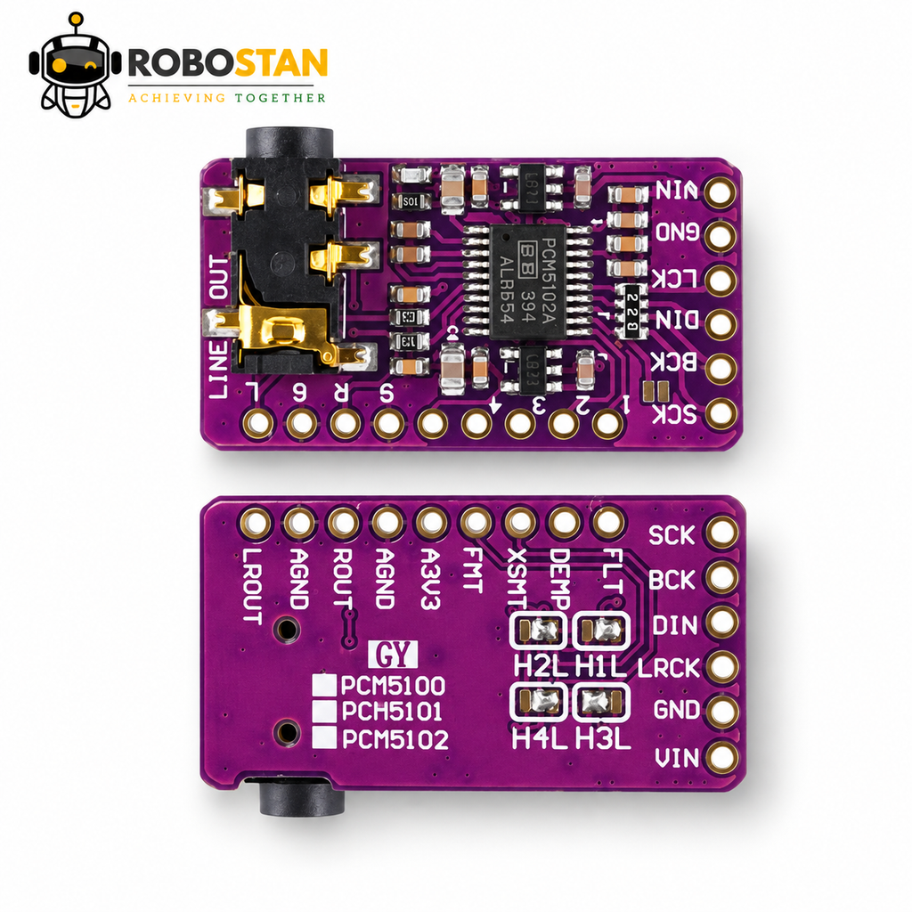PCM5102A I2S DAC Decoder Module GY-PCM5102 Price in Pakistan