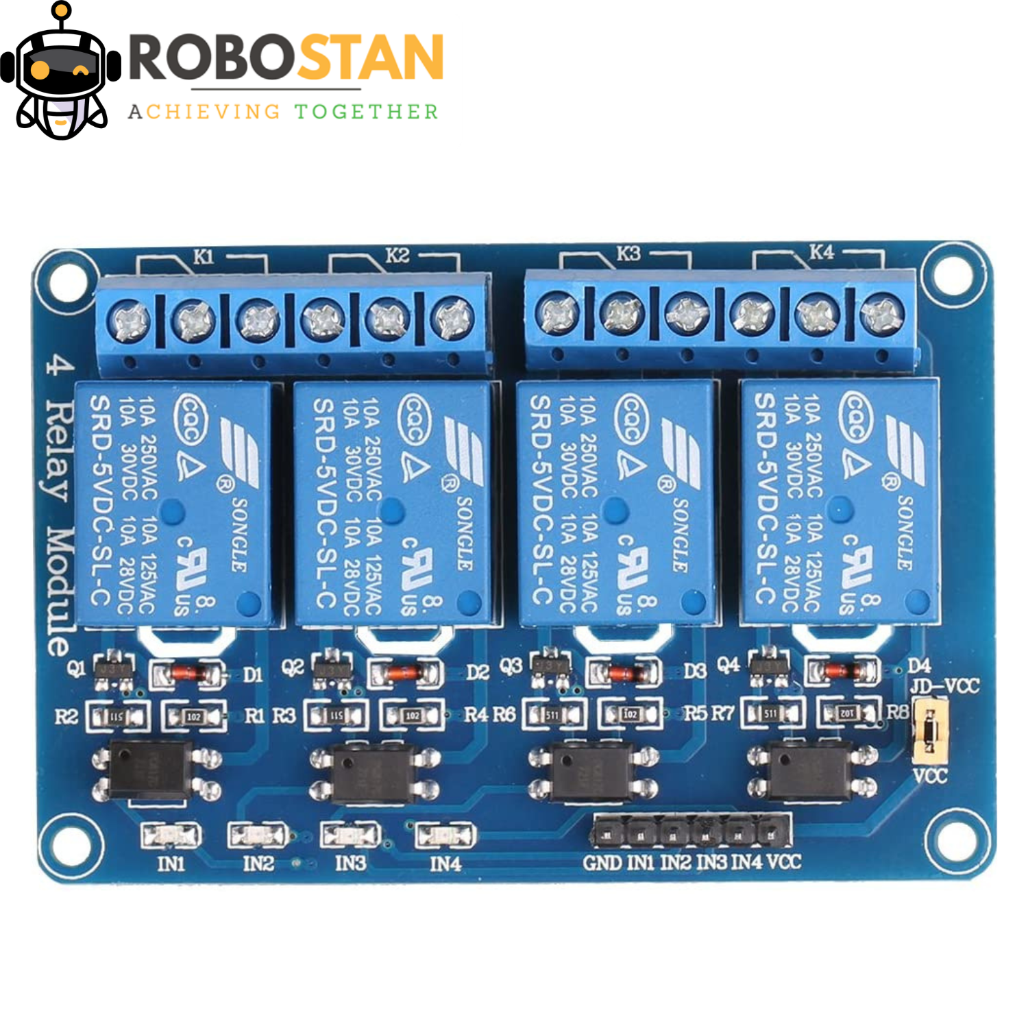5v 4 Channel Relay Module Relay Board