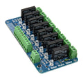8-channel 5V solid state relay board with OMRON G3MB-202P relays