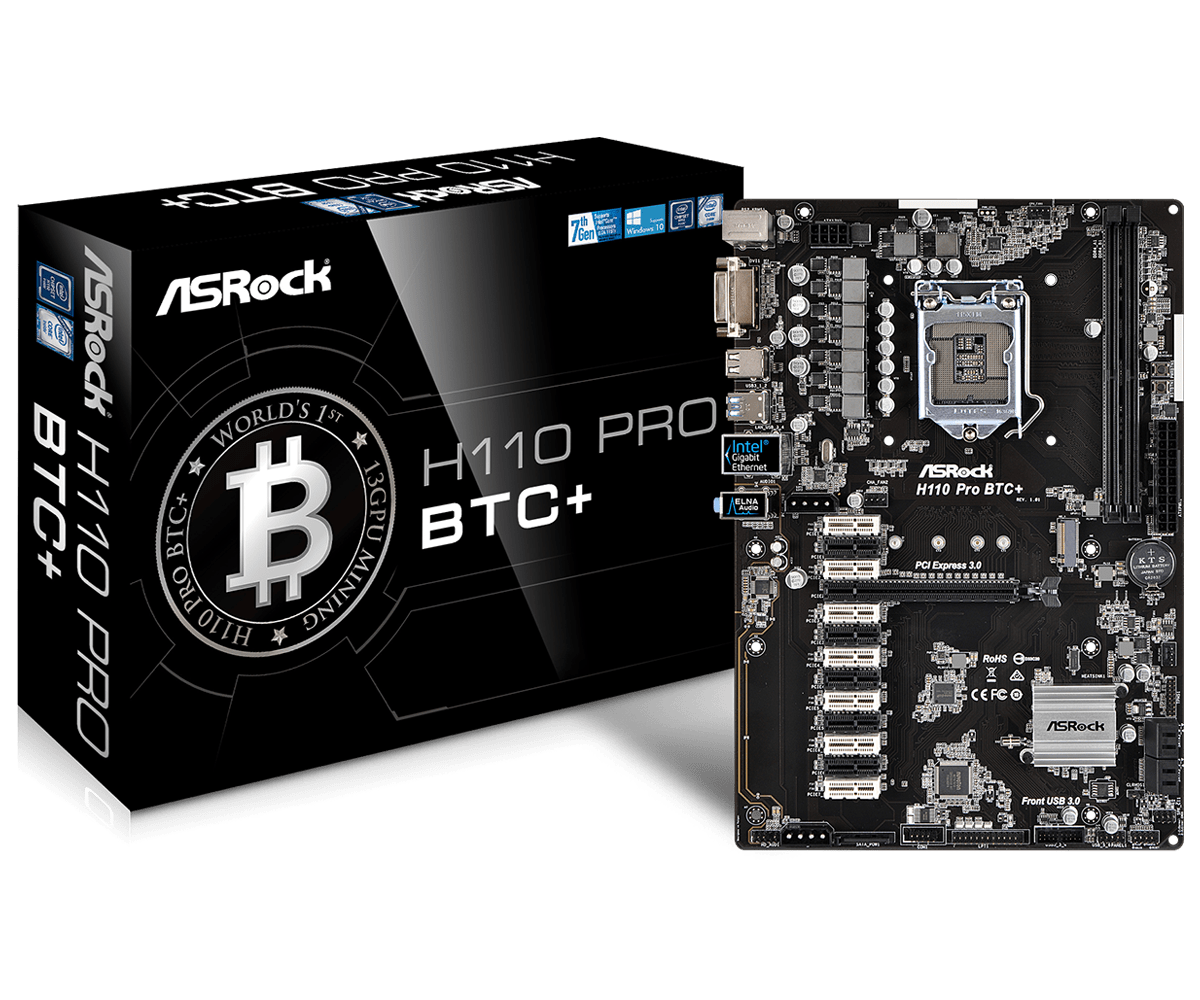 Buy ASROCK H110 PRO BTC+ 13GPU Price in Pakistan.pk