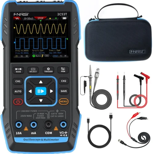 FR 2C53T S 50MHz 2 CHANNEL 3 IN 1 OSCILLOSCOPE