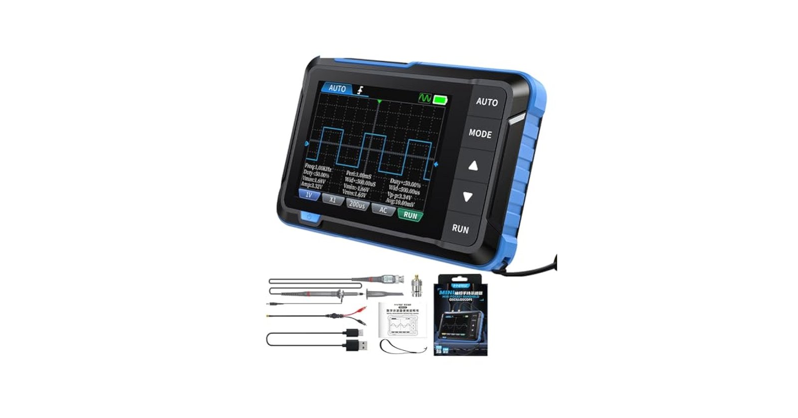 FR DSO153 1MHz SINGLE CHANNEL OSCILLOSCOPE