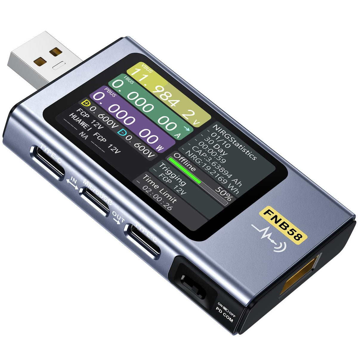 FR FNB48S BT USB Tester