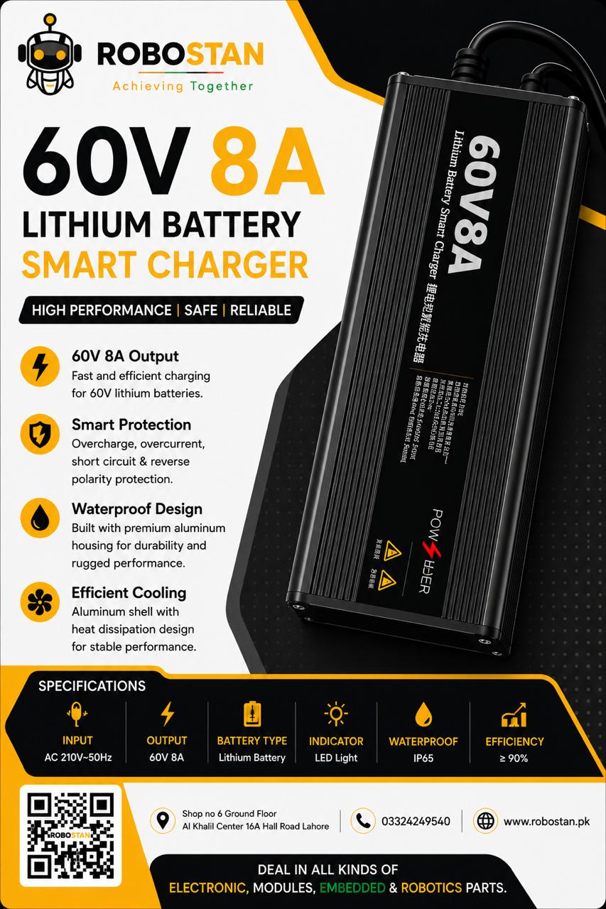 EV Scooty Charger 60V 8A