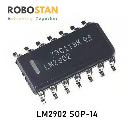 Buy LM2902 SOP-14 Quad Op-Amp IC Online in Pakistan | Robostan.pk