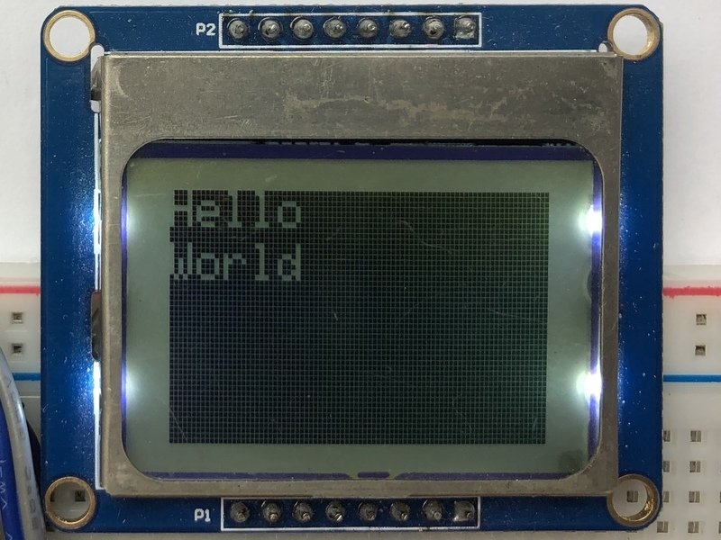 Nokia 5110 MonoChrome LCD
