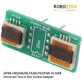 QFN8 /WSON8/MLF8/MLP8/DFN8 TO DIP8 Universal Two in One Socket Adapter