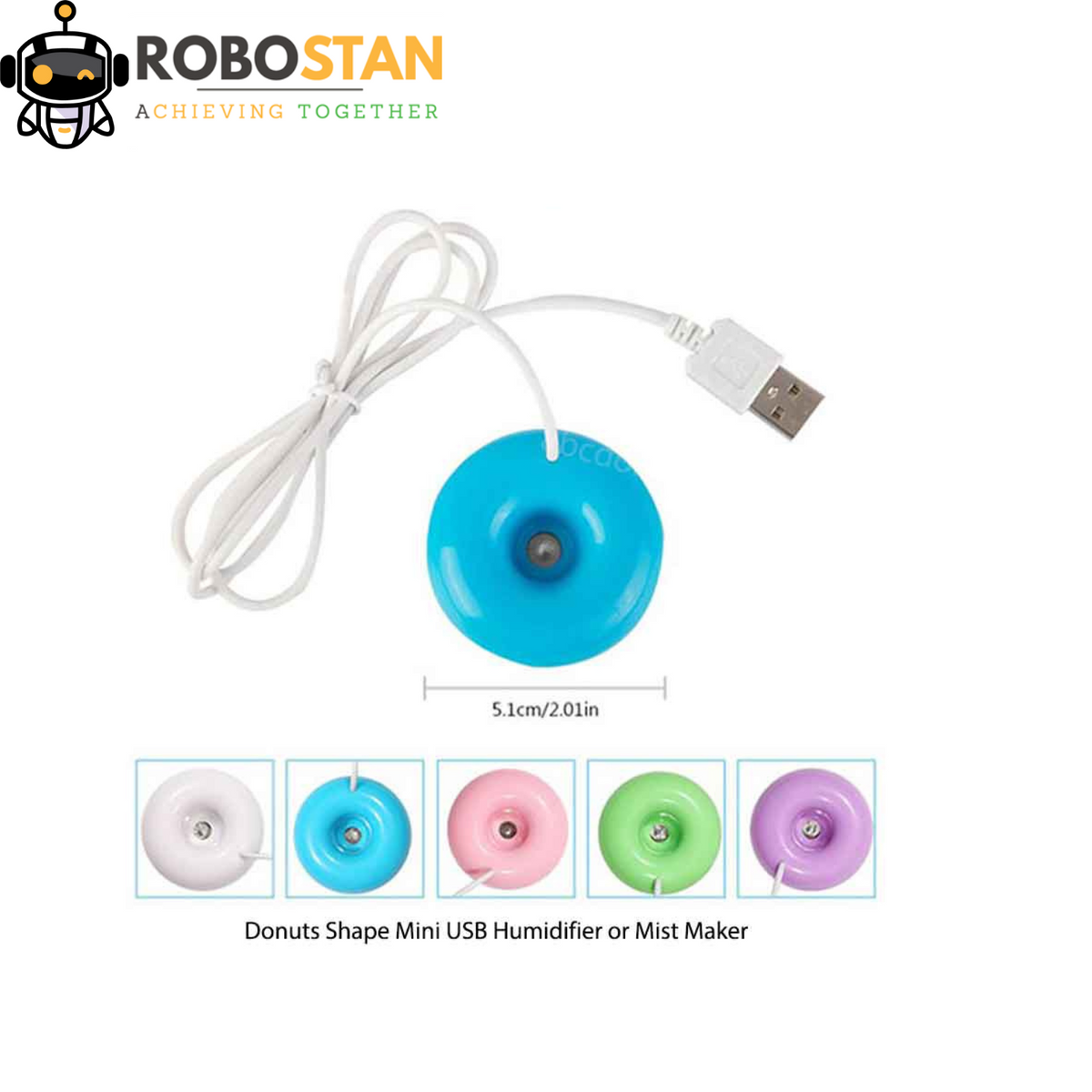 Mini USB Dc 5v Humidifier Mist Maker Donuts Shape In Pakistan