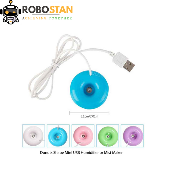 Mini USB Dc 5v Humidifier Mist Maker Donuts Shape In Pakistan