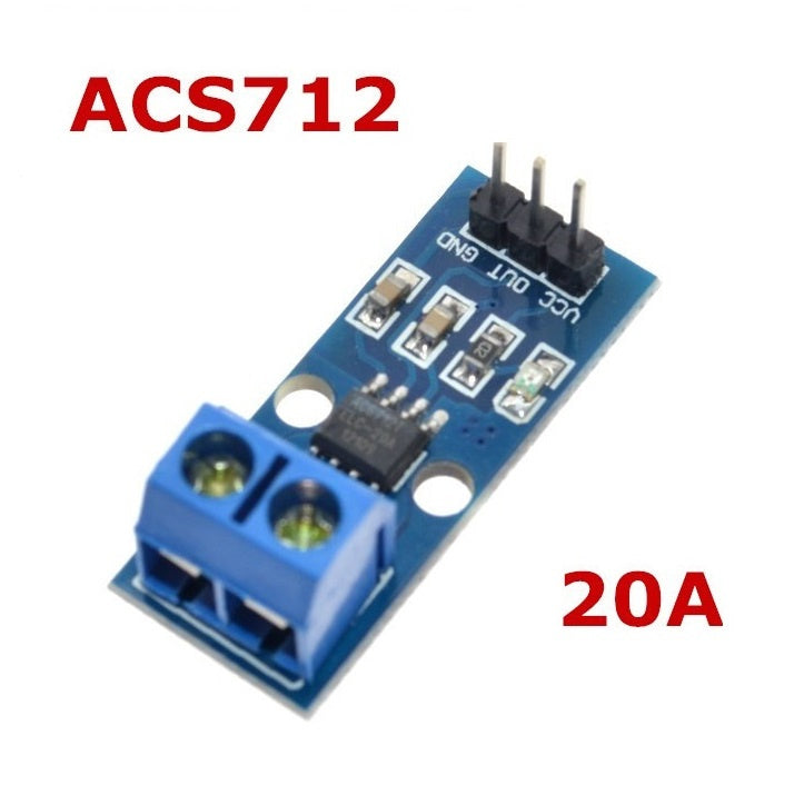 ACS712 20A Hall-effect current sensor module