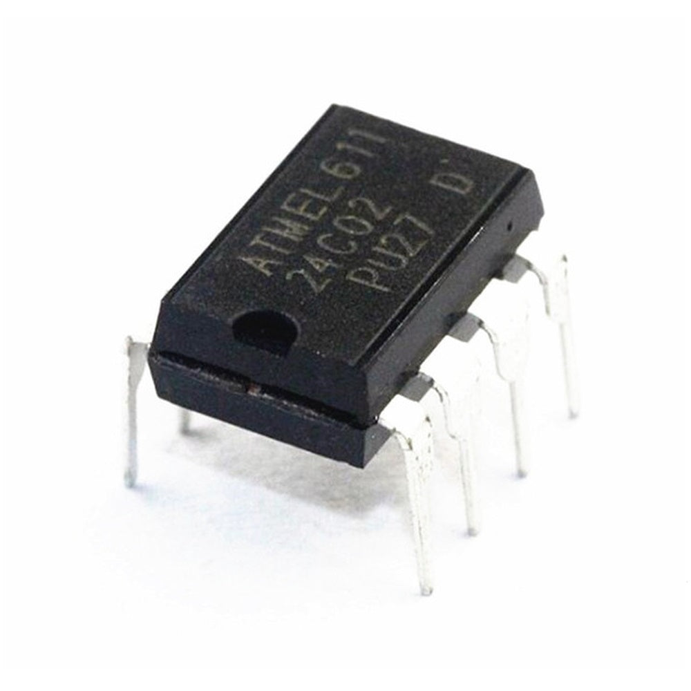 AT24C02 2K I2C EEPROM DIP-8 memory IC