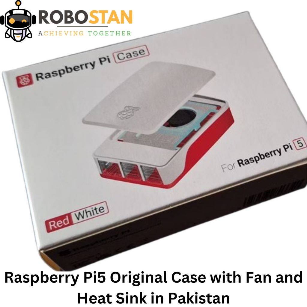 Raspberry Pi 5 Case with Fan and Heat Sink