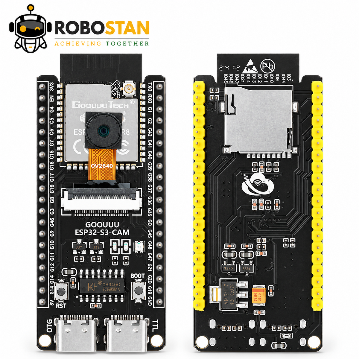 ESP32-S3 CAM Development Board - Robostan