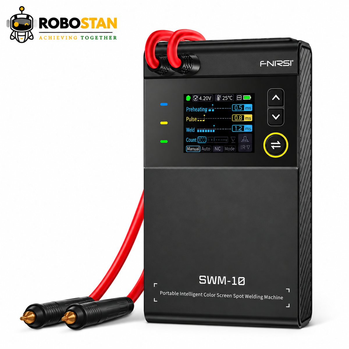FR SWM-10 Spot Welding Machine with Robostan logo