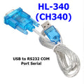 HL-340 CH340G USB to RS232 DB9 serial adapter cable