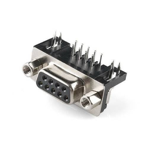 DB9 Female Right Angle Connector for PCB Projects - Buy at robostan.pk