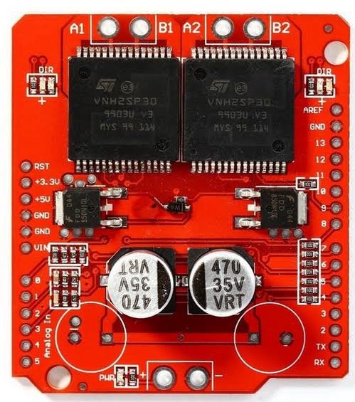 Buy Monster Moto Shield Motor Driver for Arduino in Pakistan | Robostan.pk