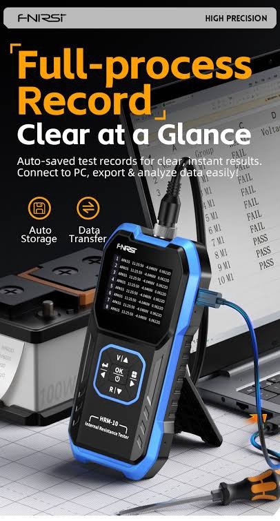FR HRM 10 IR Battery Tester