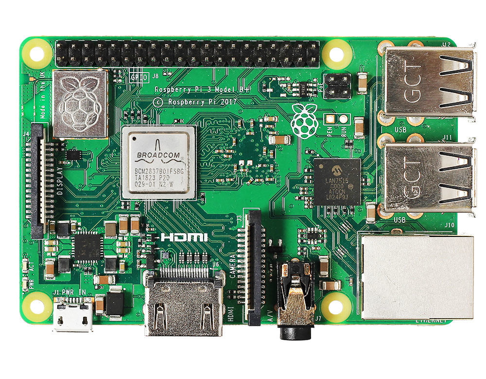 Raspberry Pi 3 Model B+ single-board computer