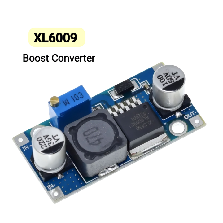 XL6009 DC-DC adjustable boost converter module