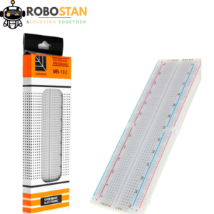 Buy MB102 Breadboard with 830 Points Price in Pakistan | Robostan.pk