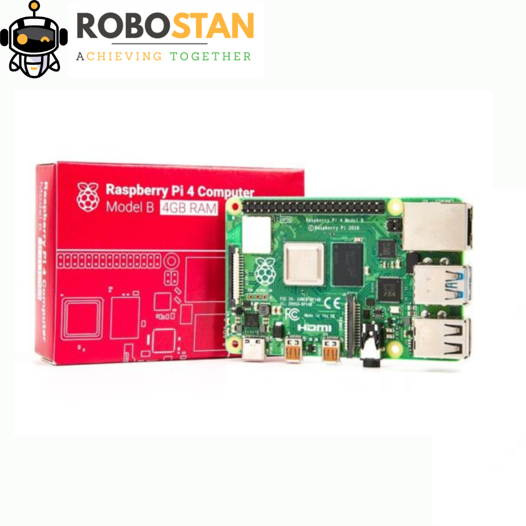 Raspberry Pi 4 Model B 4 GB RAM Best Price In Pakistan | Robostan