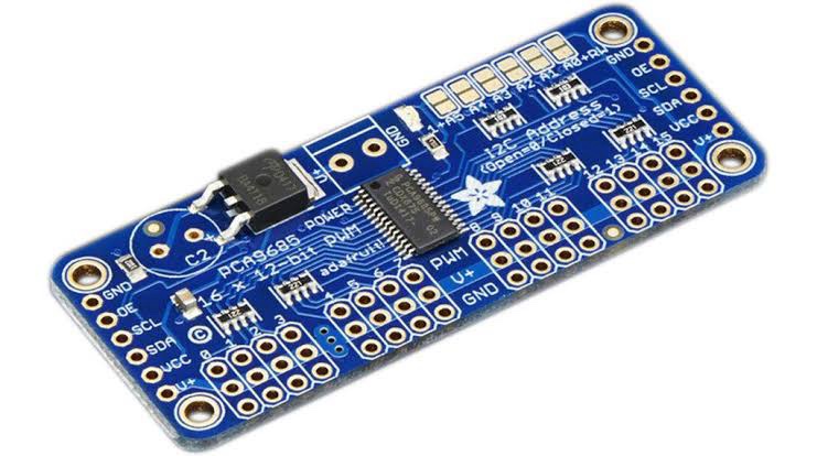 Buy PCA9685 16-Channel 12-bit PWM Servo Driver - i2c Interface Online in Pakistan | Robostan.pk