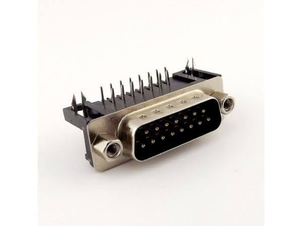 Buy DB15 Male Right Angle Connector for Electronics | robostan.pk