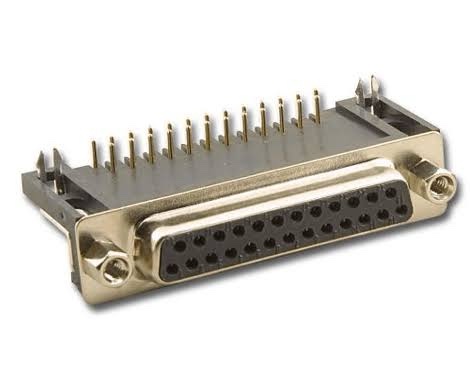DB25 Female Right Angle Connector - High-Quality & Affordable | robostan.pk