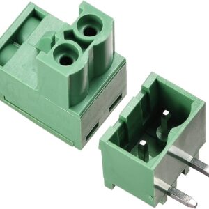 Buy Green Connector Right Angle 2-Pin in Pakistan - Best Price at robostan.pk