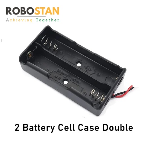 Buy 2 Battery Cell Case Double Online in Pakistan | Robostan.pk