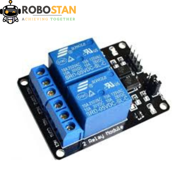 5v 2 Channel Relay Module Relay Board in Pakistan