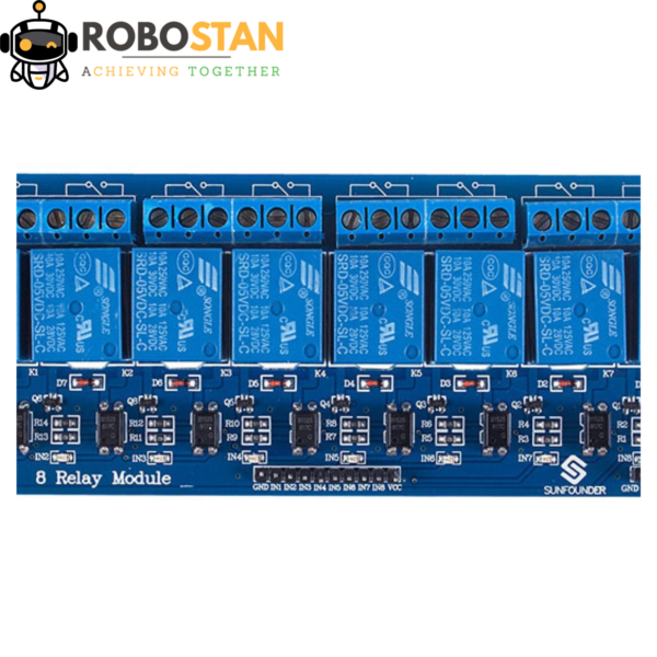 5v 8 Channel Relay Module Relay Board in Pakistan