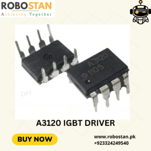 HCPL-3120 DIP A3120 2.0 Amp Output Current Optocoupler Price in Pakistan