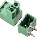 Buy Green Connector Right Angle 2-Pin in Pakistan - Best Price at robostan.pk